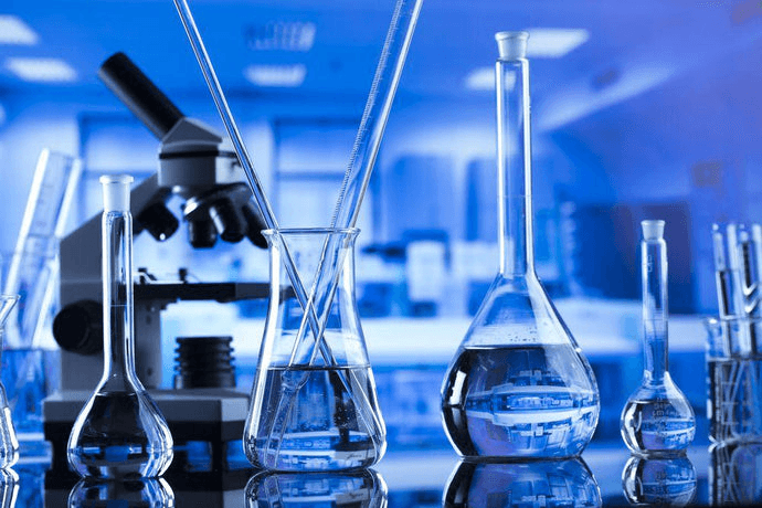 Modern medical laboratory with advanced diagnostic equipment